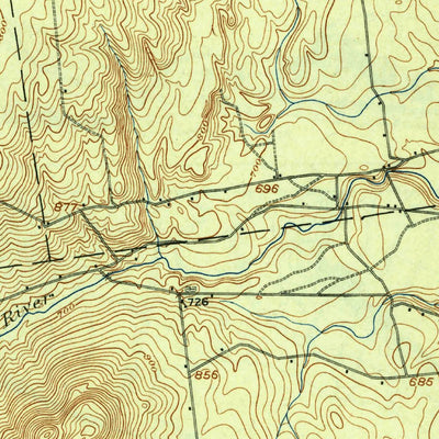United States Geological Survey Dannemora, NY (1913, 62500-Scale) digital map