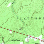 United States Geological Survey Dannemora, NY (1966, 24000-Scale) digital map