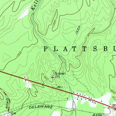 United States Geological Survey Dannemora, NY (1966, 24000-Scale) digital map