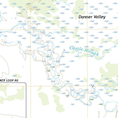 United States Geological Survey Danner, OR (2020, 24000-Scale) digital map