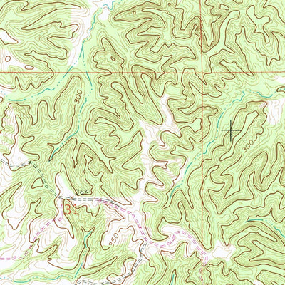 United States Geological Survey Dansby, AR (1959, 24000-Scale) digital map