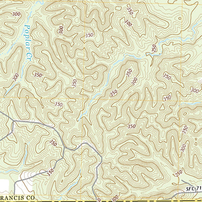 United States Geological Survey Dansby, AR (2020, 24000-Scale) digital map