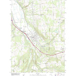 United States Geological Survey Dansville, NY (2013, 24000-Scale) digital map