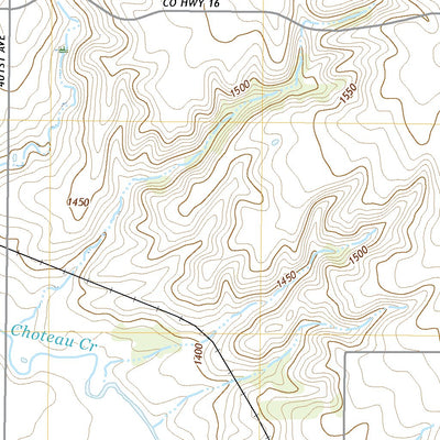 United States Geological Survey Dante, SD (2017, 24000-Scale) digital map