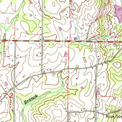 United States Geological Survey Danville, AL (1960, 24000-Scale) digital map