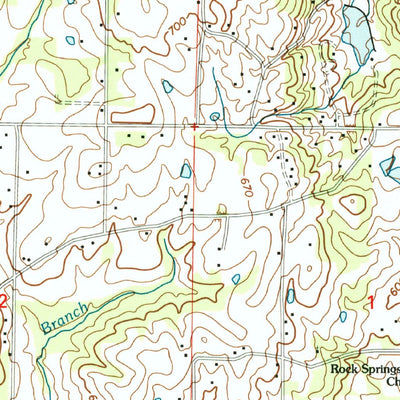 United States Geological Survey Danville, AL (2000, 24000-Scale) digital map
