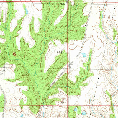 United States Geological Survey Danville, IA (1981, 24000-Scale) digital map