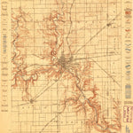 United States Geological Survey Danville, IL-IN (1899, 62500-Scale) digital map