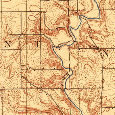 United States Geological Survey Danville, IL-IN (1899, 62500-Scale) digital map