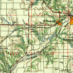United States Geological Survey Danville, IL-IN (1956, 250000-Scale) digital map