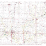 United States Geological Survey Danville, IL-IN (1984, 100000-Scale) digital map