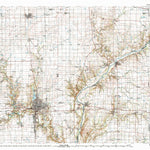 United States Geological Survey Danville, IL-IN (1987, 100000-Scale) digital map
