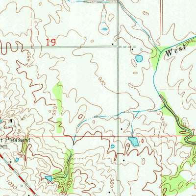 United States Geological Survey Danville, IN (1970, 24000-Scale) digital map