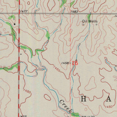 United States Geological Survey Danville, KS (1971, 24000-Scale) digital map