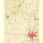 United States Geological Survey Danville, KY (1959, 24000-Scale) digital map