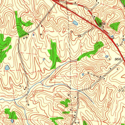 United States Geological Survey Danville, KY (1959, 24000-Scale) digital map