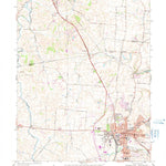 United States Geological Survey Danville, KY (1967, 24000-Scale) digital map