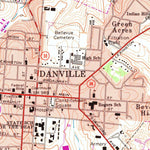 United States Geological Survey Danville, KY (1967, 24000-Scale) digital map