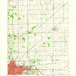 United States Geological Survey Danville NE, IL-IN (1950, 24000-Scale) digital map