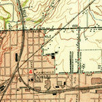 United States Geological Survey Danville NE, IL-IN (1951, 24000-Scale) digital map