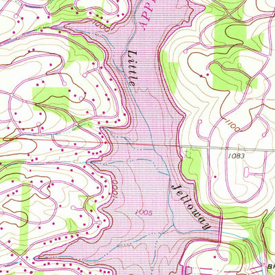 United States Geological Survey Danville, OH (1961, 24000-Scale) digital map