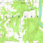 United States Geological Survey Danville SE, IL-IN (1966, 24000-Scale) digital map