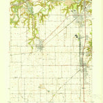 United States Geological Survey Danville SW, IL (1950, 24000-Scale) digital map