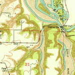 United States Geological Survey Danville SW, IL (1950, 24000-Scale) digital map