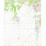 United States Geological Survey Danville SW, IL (1966, 24000-Scale) digital map