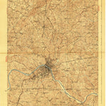 United States Geological Survey Danville, VA-NC (1925, 62500-Scale) digital map