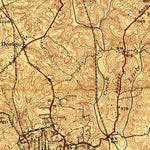 United States Geological Survey Danville, VA-NC (1925, 62500-Scale) digital map