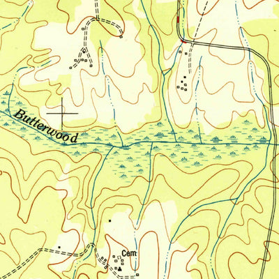 United States Geological Survey Danville, VA-NC (1949, 24000-Scale) digital map