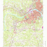 United States Geological Survey Danville, VA-NC (1965, 24000-Scale) digital map