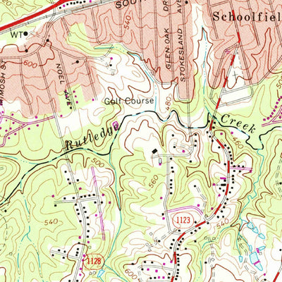 United States Geological Survey Danville, VA-NC (1965, 24000-Scale) digital map