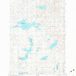United States Geological Survey Danzig, ND (1982, 24000-Scale) digital map