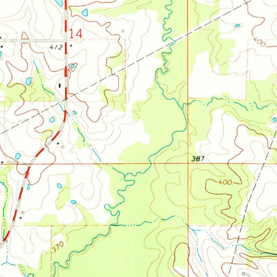 United States Geological Survey Darbun, MS (1970, 24000-Scale) digital map