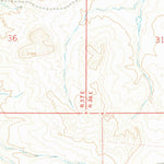 United States Geological Survey Darby Buttes, MT (1965, 24000-Scale) digital map