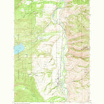 United States Geological Survey Darby, MT (1964, 24000-Scale) digital map