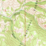 United States Geological Survey Darby, MT (1964, 24000-Scale) digital map