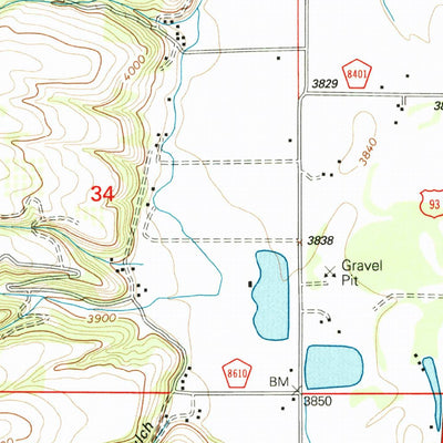 United States Geological Survey Darby, MT (1998, 24000-Scale) digital map
