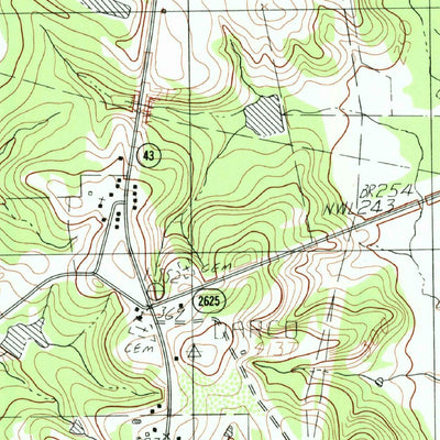 United States Geological Survey Darco, TX (1983, 24000-Scale) digital map