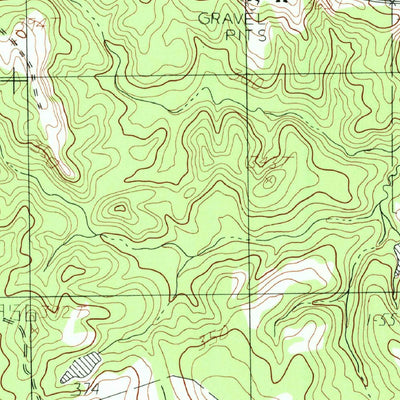 United States Geological Survey Darco, TX (1983, 24000-Scale) digital map