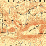 United States Geological Survey Dardanelle, AR (1890, 125000-Scale) digital map