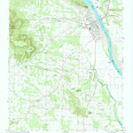 United States Geological Survey Dardanelle, AR (1972, 24000-Scale) digital map