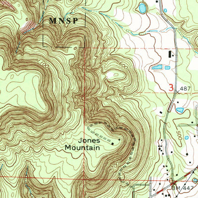 United States Geological Survey Dardanelle, AR (1993, 24000-Scale) digital map