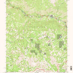 United States Geological Survey Dardanelle, CA (2001, 24000-Scale) digital map