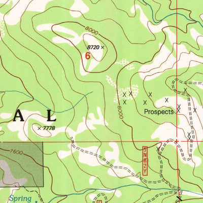 United States Geological Survey Dardanelle, CA (2001, 24000-Scale) digital map
