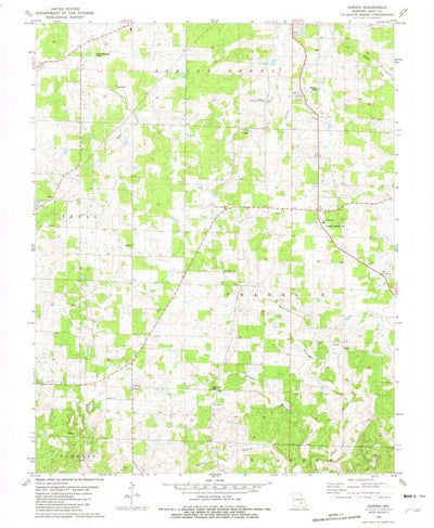 United States Geological Survey Darien, MO (1981, 24000-Scale) digital map