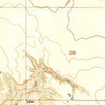 United States Geological Survey Dark Butte, MT (1954, 24000-Scale) digital map