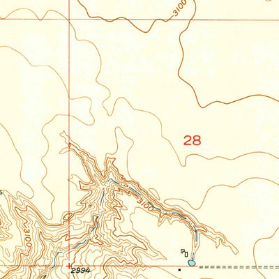 United States Geological Survey Dark Butte, MT (1954, 24000-Scale) digital map